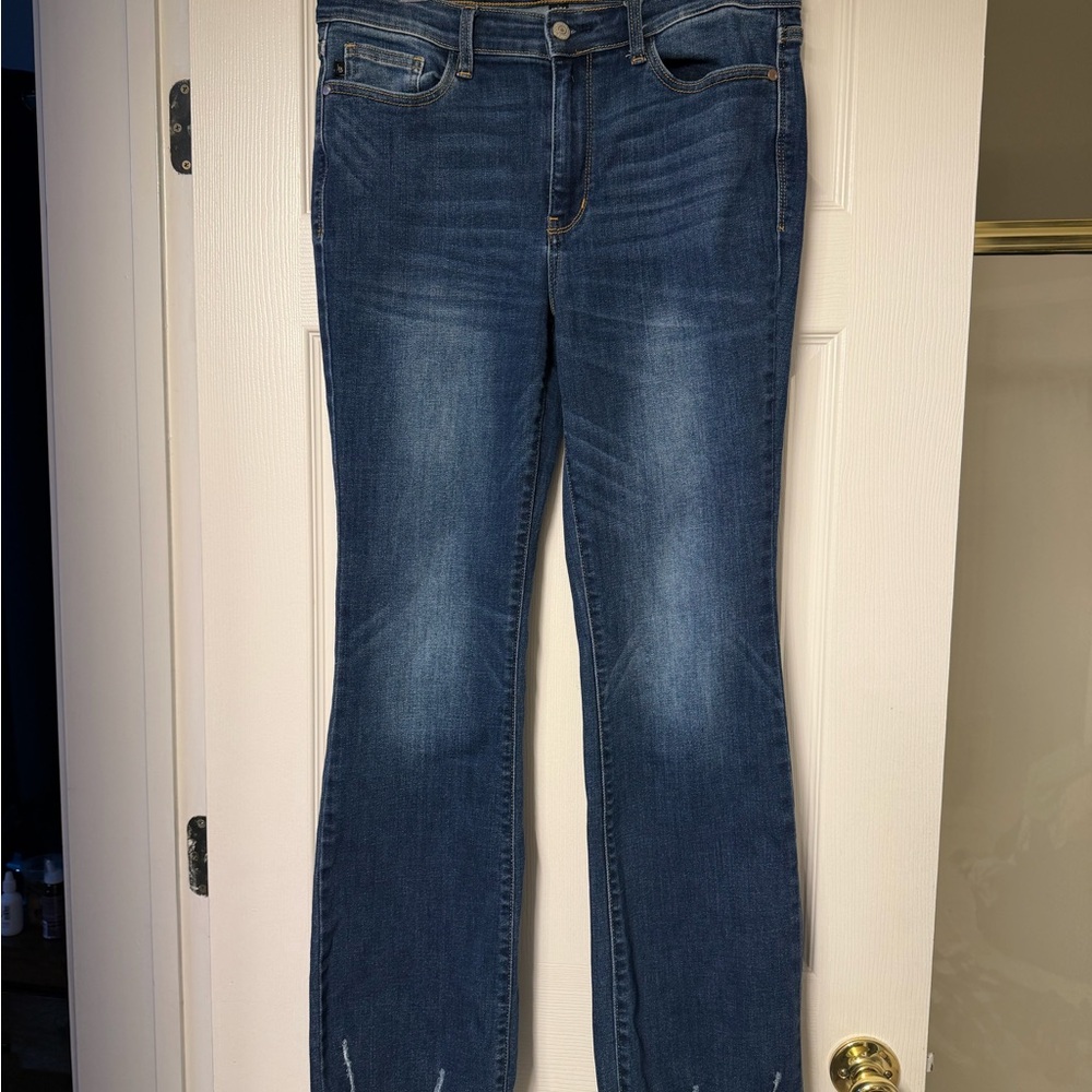 Judy Blue Dark Wash Straight Leg Jeans
